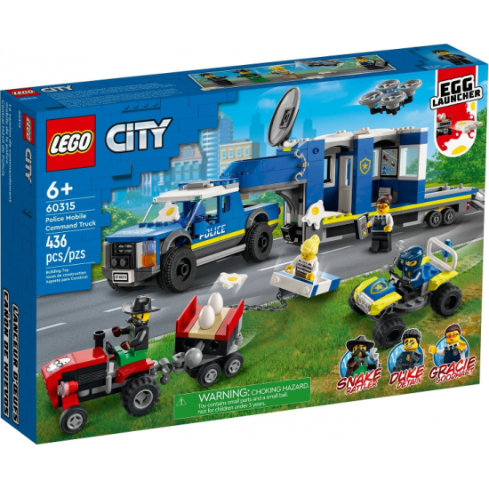 LEGO CITY Police Mobile Command Truck 2022